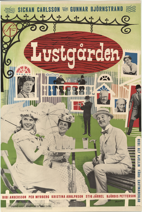 Lustg&aring;rden - Swedish Movie Poster