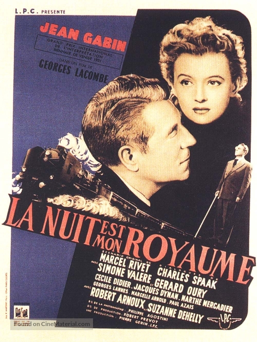 Nuit est mon royaume, La - French Movie Poster