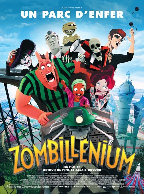 Zombillenium - French Movie Poster
