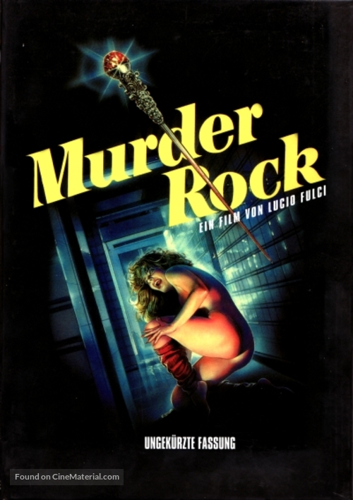 Murderock - uccide a passo di danza - German DVD movie cover