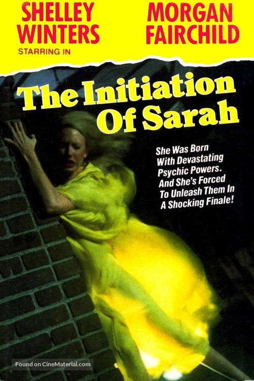 The Initiation of Sarah - VHS movie cover