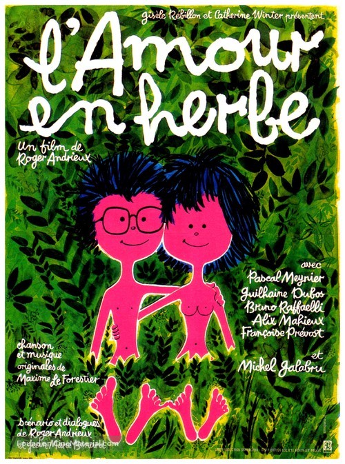 L&#039;amour en herbe - French Movie Poster