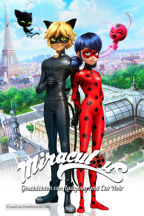&quot;Miraculous: Tales of Ladybug &amp; Cat Noir&quot; - German Movie Cover