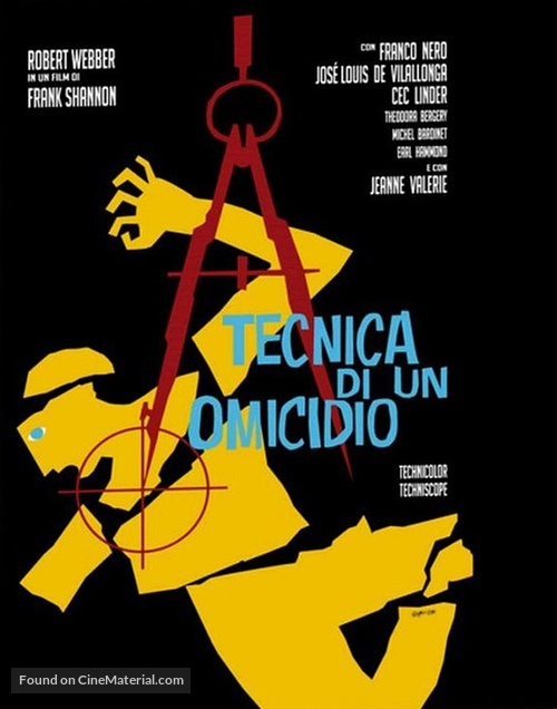 Tecnica di un omicidio - German Blu-Ray movie cover