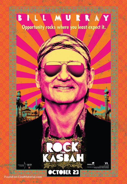 Rock the Kasbah - Canadian Movie Poster