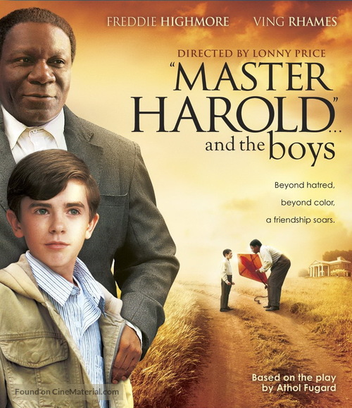 Master Harold... and the Boys - Blu-Ray movie cover
