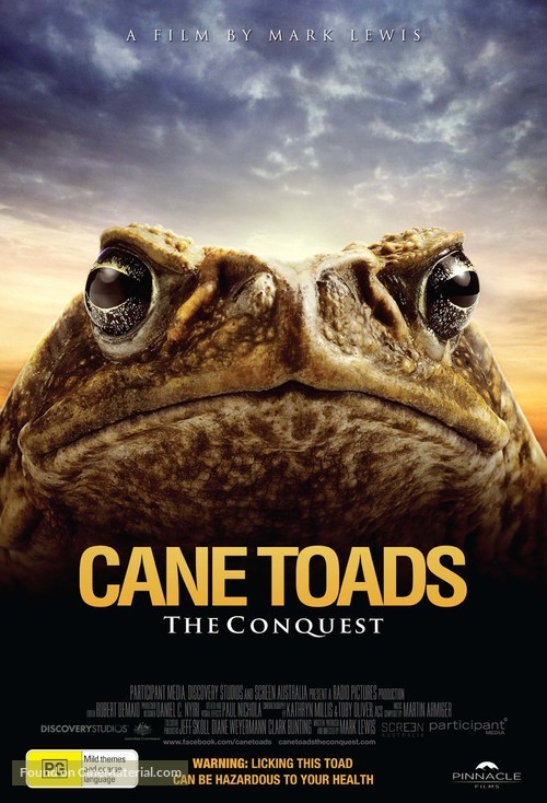 Cane Toads: The Conquest - Australian Movie Poster