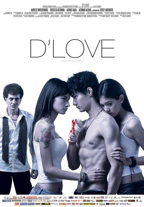 D&#039;Love - Indonesian Movie Poster