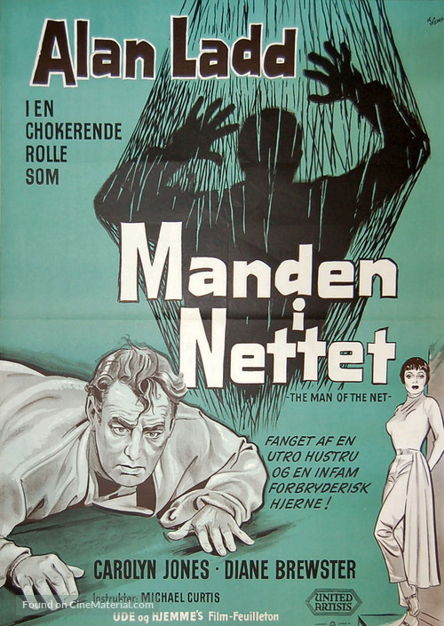 The Man in the Net - Danish Movie Poster