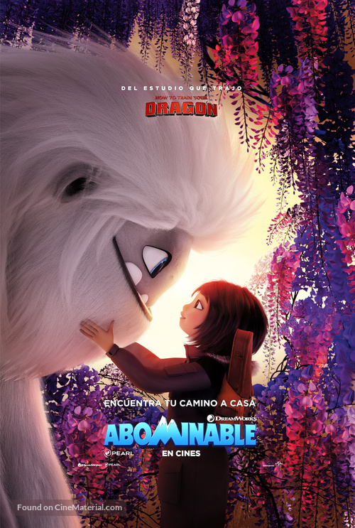 Abominable - Spanish Movie Poster
