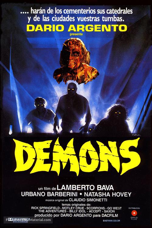 Demoni - Spanish Movie Poster