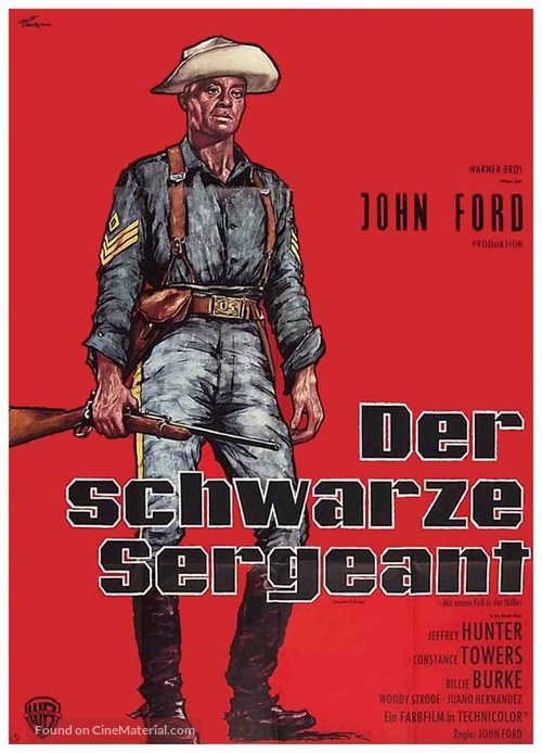 Sergeant Rutledge - German Movie Poster