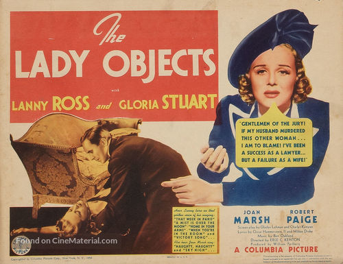 The Lady Objects - Movie Poster