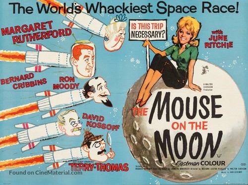 The Mouse on the Moon - British Movie Poster