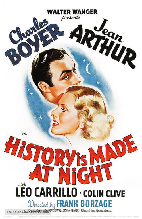 History Is Made at Night - Movie Poster