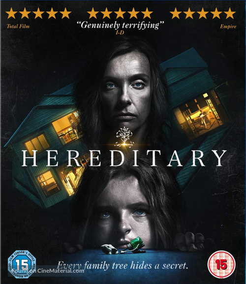 Hereditary - British Blu-Ray movie cover