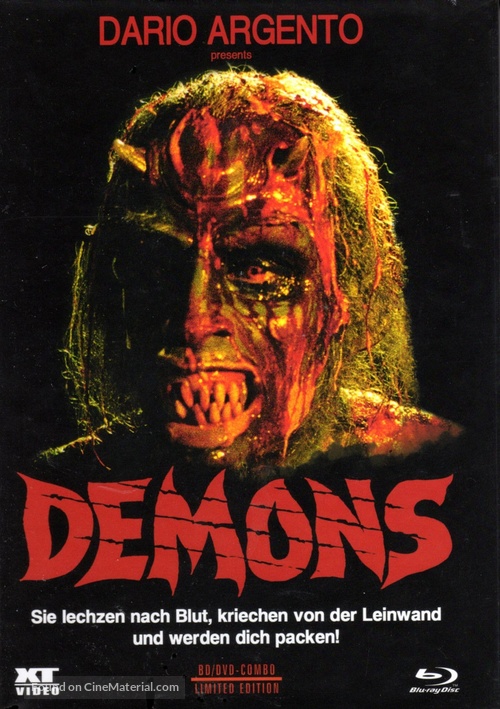 Demoni - Austrian Blu-Ray movie cover