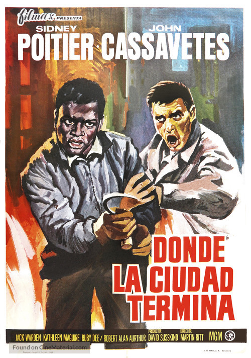 Edge of the City - Spanish Movie Poster