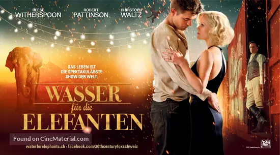 Water for Elephants (2011) Swiss movie poster