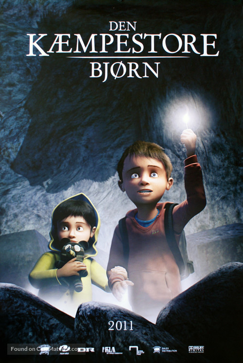 Den k&aelig;mpestore bj&oslash;rn - Norwegian Movie Poster