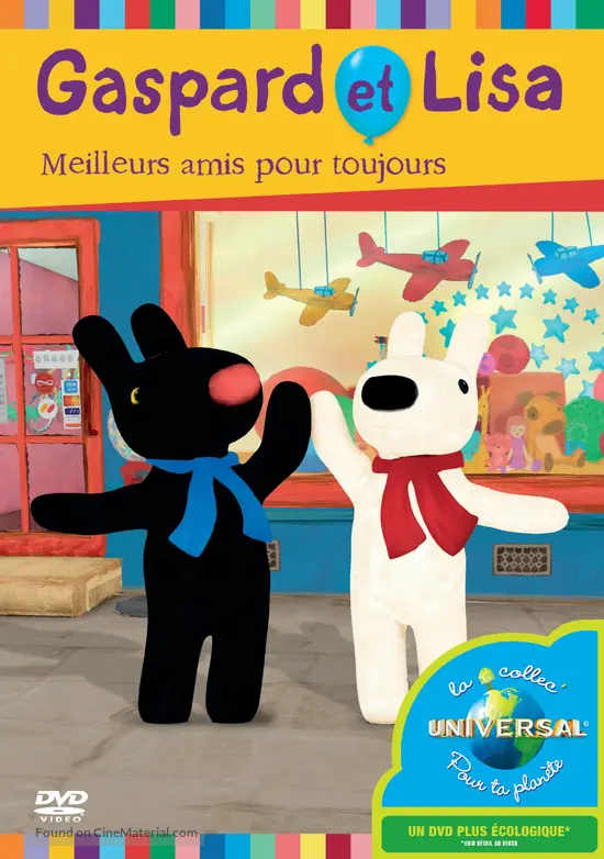 Gaspard And Lisa 11 French Dvd Movie Cover