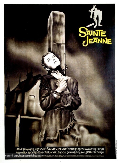 Saint Joan - French Movie Poster