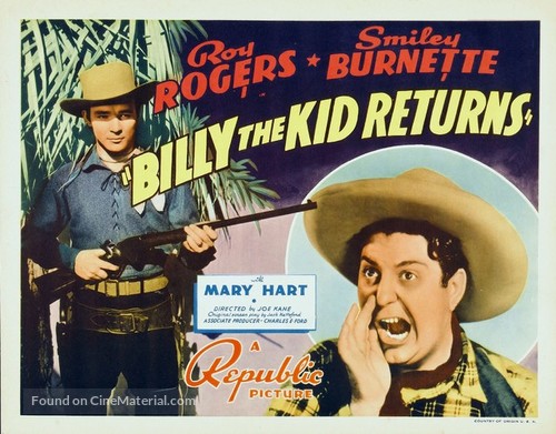Billy the Kid Returns - Movie Poster