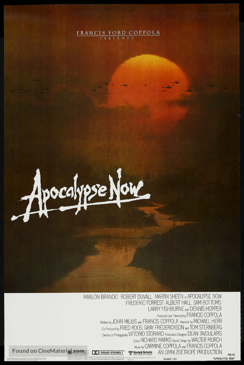 Apocalypse Now - Advance movie poster