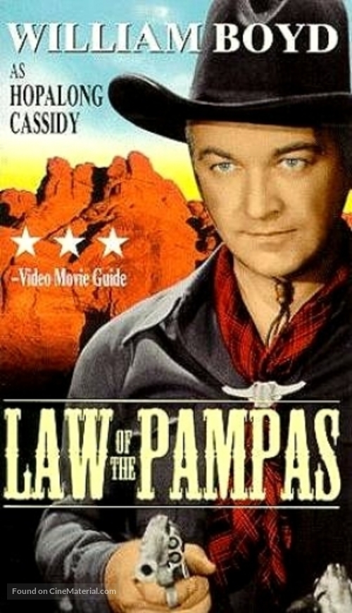 Law of the Pampas - VHS movie cover