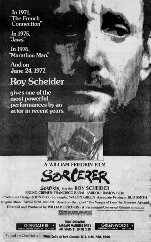 Sorcerer - Japanese poster