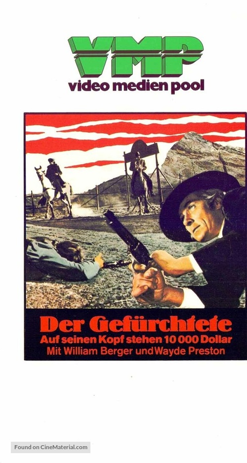 Sartana nella valle degli avvoltoi - German VHS movie cover