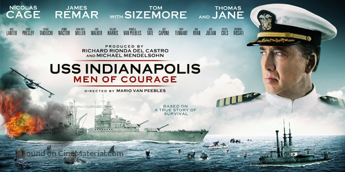 USS Indianapolis: Men of Courage - Movie Poster