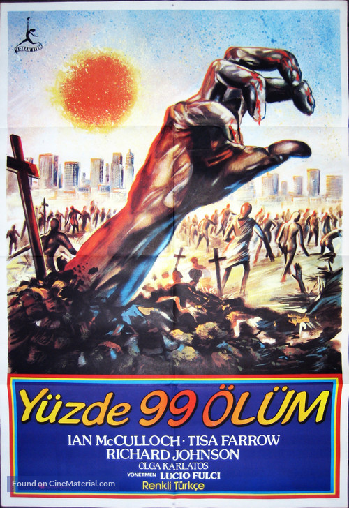 Zombi 2 - Turkish Movie Poster