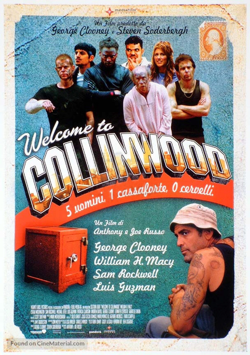 Welcome To Collinwood - Italian Theatrical movie poster