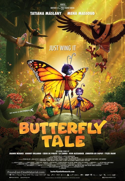 Butterfly Tale - Canadian Movie Poster