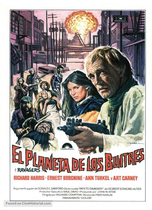 Ravagers - Spanish Movie Poster