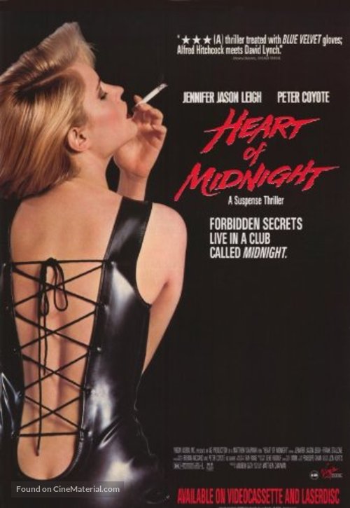 Heart of Midnight - Video release movie poster