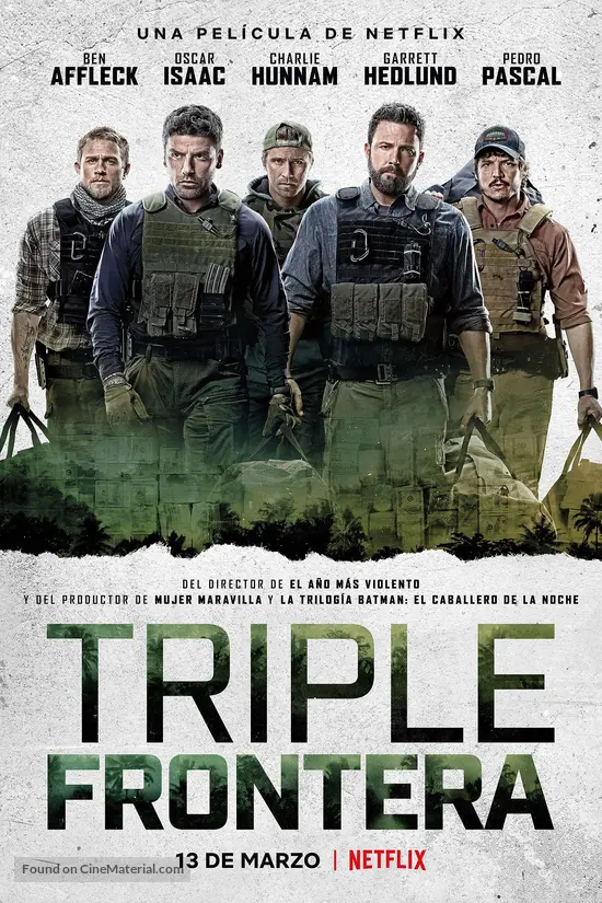 Triple Frontier - Spanish Movie Poster