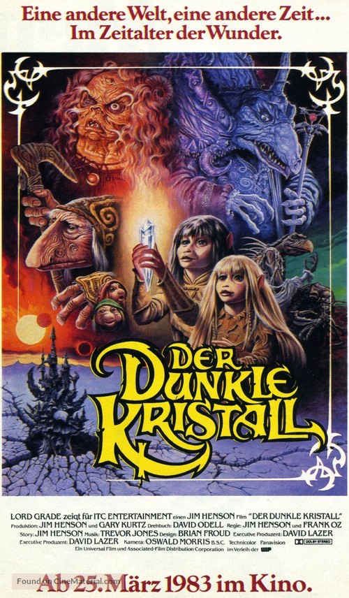 The Dark Crystal - German Movie Poster