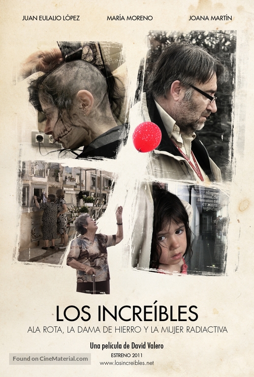 Los incre&iacute;bles - Spanish Movie Poster