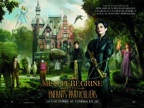Miss Peregrine&#039;s Home for Peculiar Children - French Movie Poster