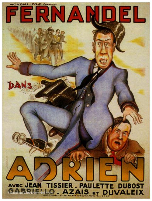 Adrien - French Movie Poster