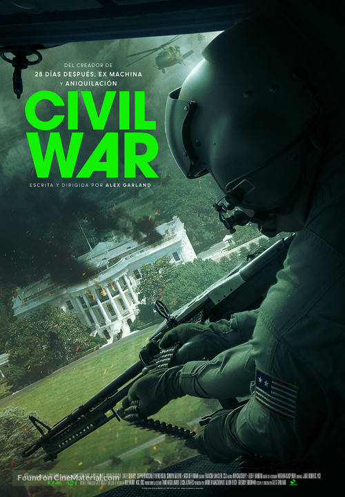 Civil War - Spanish Movie Poster