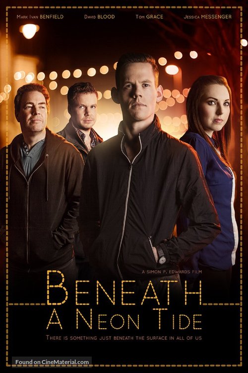 Beneath a Neon Tide - British Movie Poster