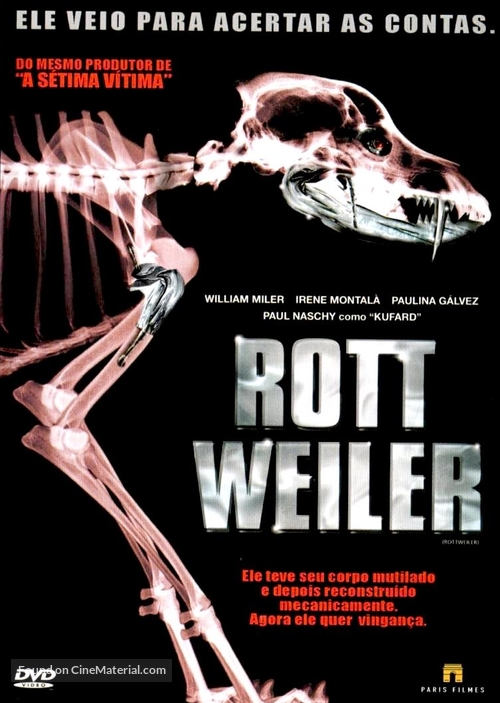 Rottweiler - Brazilian DVD movie cover