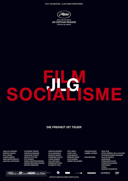 Film socialisme - German Movie Poster