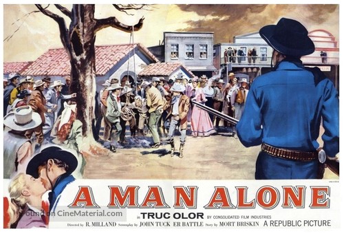 A Man Alone - poster
