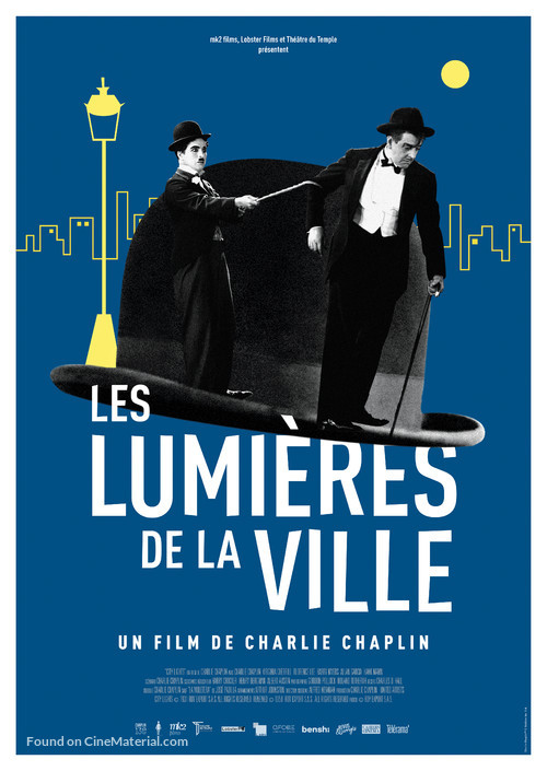 City Lights - French Re-release movie poster
