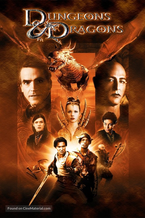 Dungeons And Dragons - German DVD movie cover