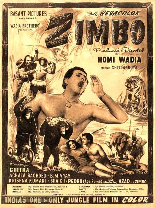 Zimbo - Indian Movie Poster